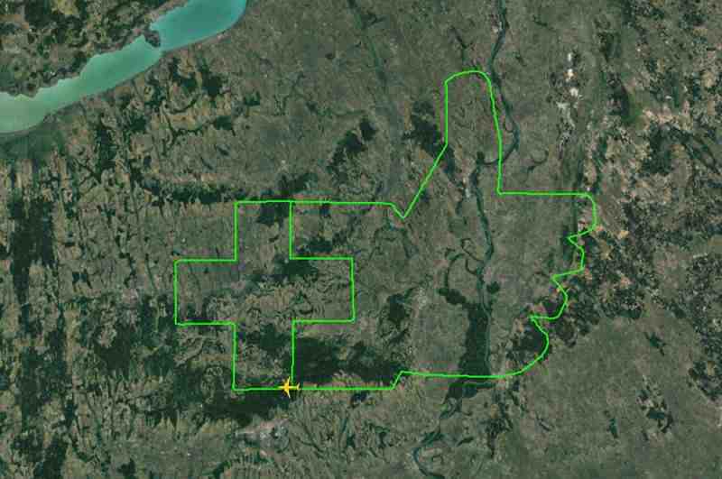 Легкомоторный самолет Magnus Fusion 212 нарисовал «лайк» медикам в небе над Венгрией.