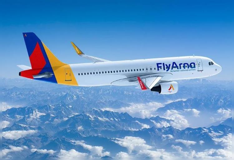 В аэропорту Домодедово приземлился первый рейс Fly Arna из Еревана