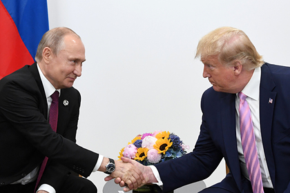 Владимир Путин и Дональд Трамп