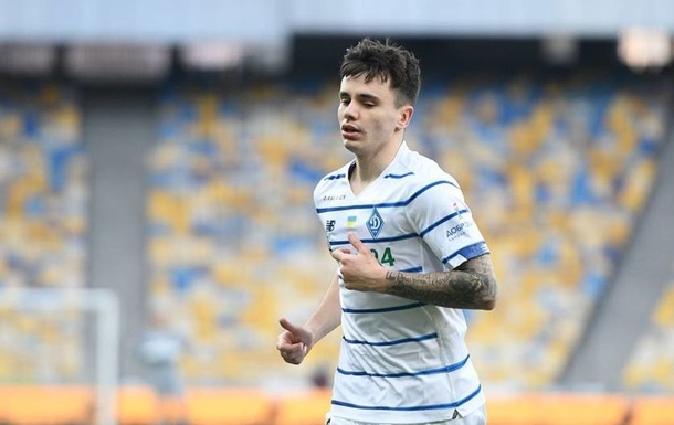 Шапаренко - лучший футболист Динамо в мае