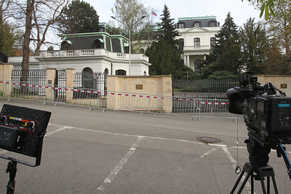 Здание посольства России в Праге