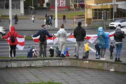Акция протеста в Минске 8 ноября