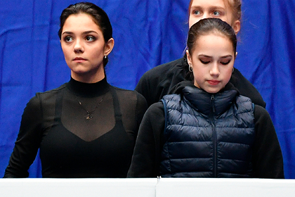 Евгения Медведева и Алина Загитова