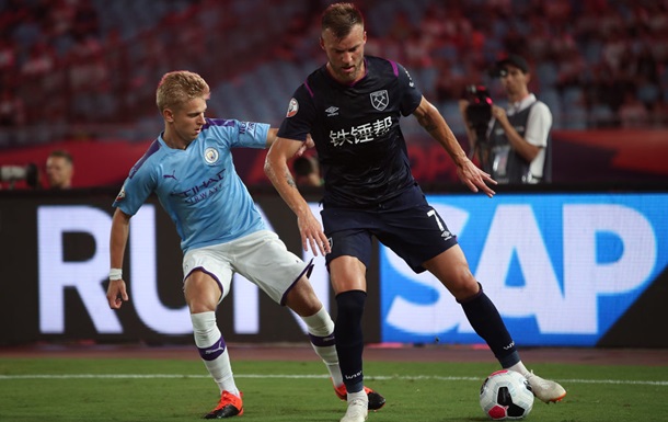 Ярмоленко и Зинченко - в старте на матч Кубка лиги Англии Вест Хэми - Манчестер Сити