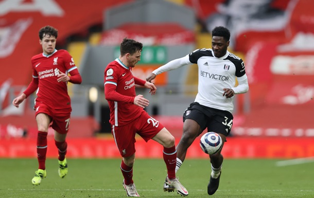Ливерпуль на своем поле неожиданно уступил Фулхэму
