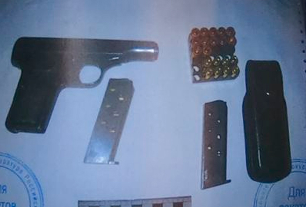 Пистолет, из которого были убиты Станислав Маркелов и Анастасия Бабурова