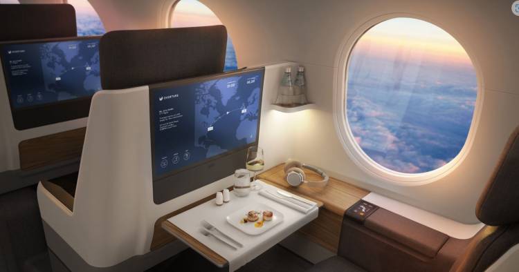 Новый сверхзвуковой самолет долетит из Лондона до Нью-Йорка за 3,5 часа