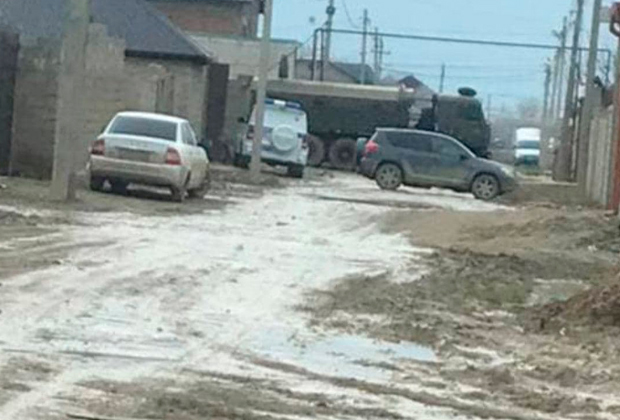 Дом Курбановых в селе Новокули