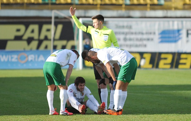 Цитаишвили выбыл из строя на два месяца