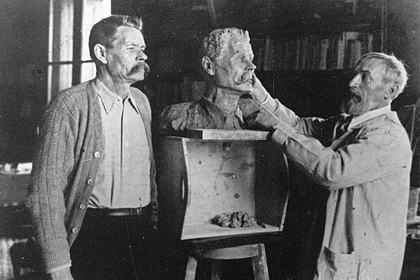 Максим Горький в Сорренто