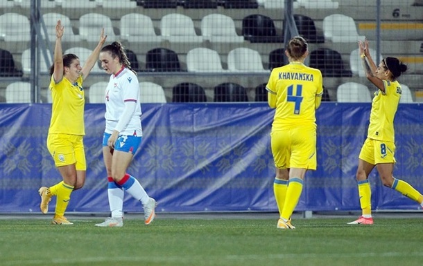 Женская сборная Украины разгромила Фареры в отборе на чемпионат мира-2023
