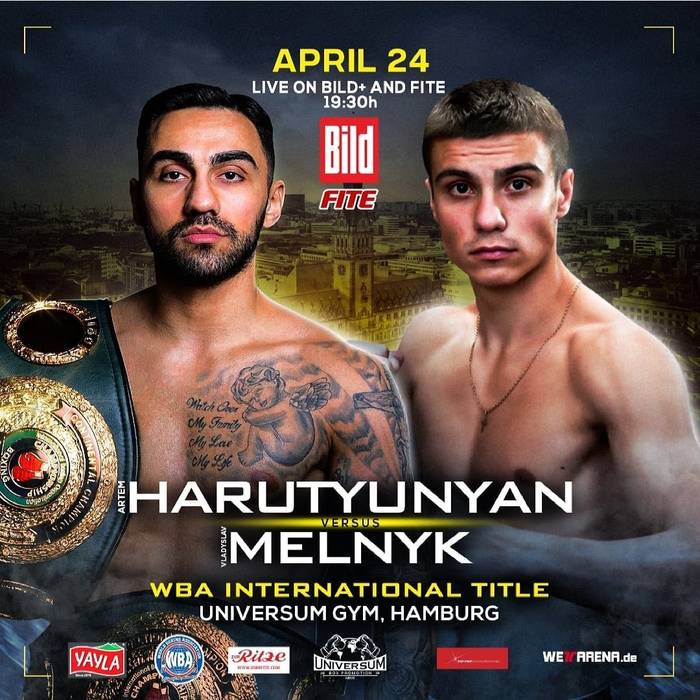 Афиша боя Мельник - Арутюнян / instagram.com/topboxing.generation/