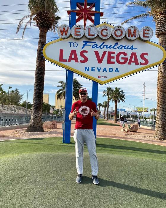 Александр Гвоздик в Лас-Вегасе