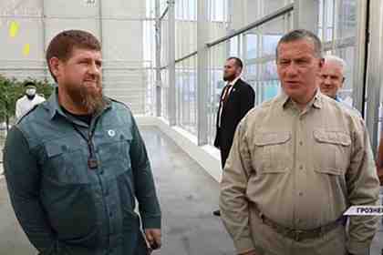 Рамзан Кадыров и Юрий Трутнев 