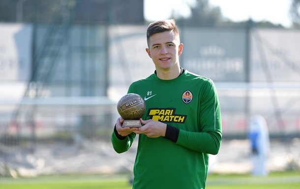 Трубин - о призе лучшему игроку Шахтера в 2020-м: Это неожиданно. Большой аванс