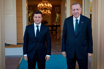 Владимир Зеленский и Реджеп Тайип Эрдоган