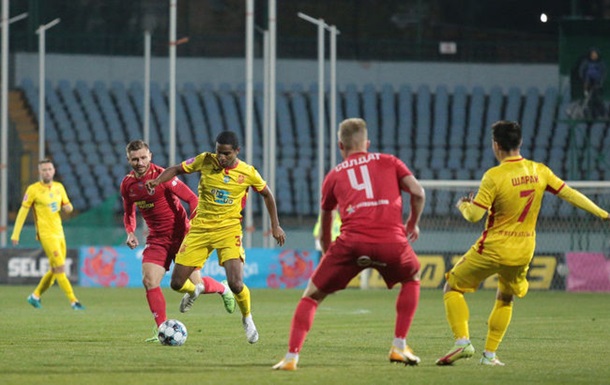 Ингулец и Верес скатали унылые нули