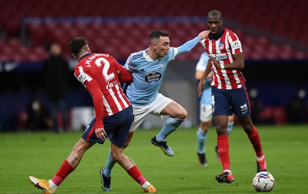 Атлетико упустил победу над Сельтой