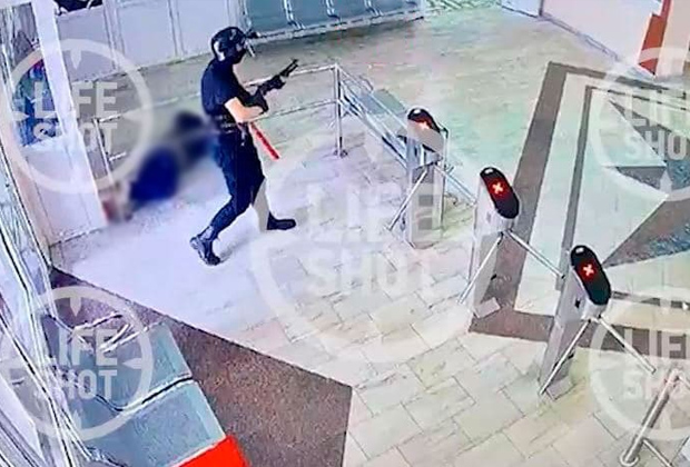 Тимур Бекмансуров на проходной вуза после убийства охранника