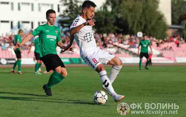 Волынь минимально обыграла Оболонь Бровар