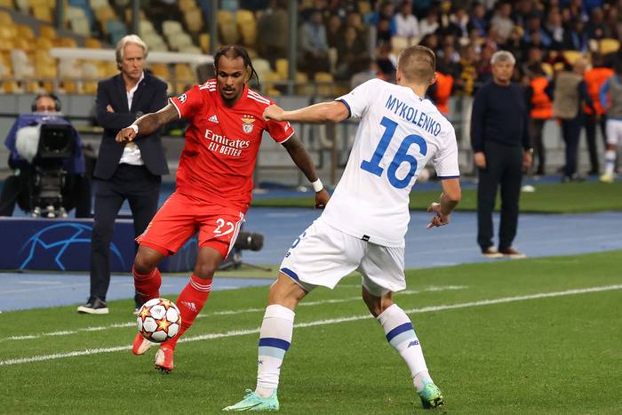 Кадр с матча Динамо - Бенфика / twitter.com/slbenfica