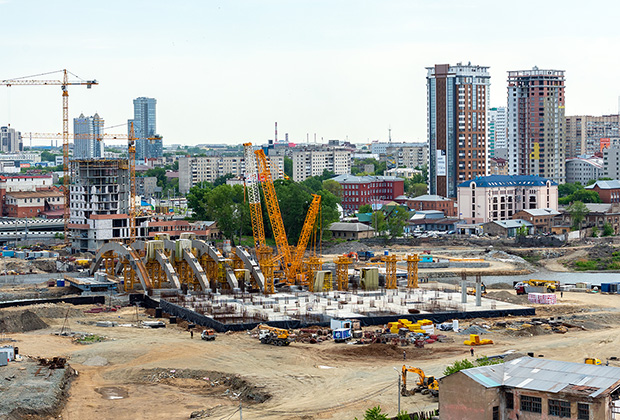 Строительство Общественно-делового центра (конгресс-холл для заседаний БРИКС и ШОС) в центральной части города Челябинска к саммитам ШОС и БРИКС в 2020 году. 04.06.2019 года