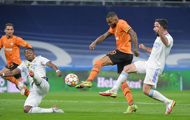 Шахтер в равном матче уступил Реалу на Сантьяго Бернабеу