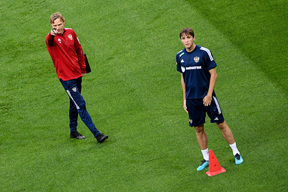 Валерий Карпин и Марио Фернандес