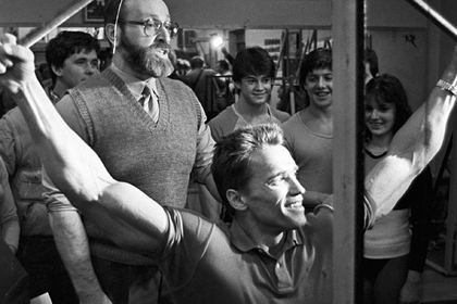 Юрий Власов и Арнольд Шварценеггер