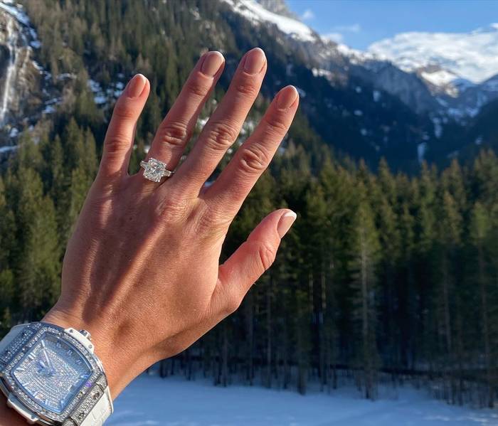 Обручальное кольцо Элины Свитолиной