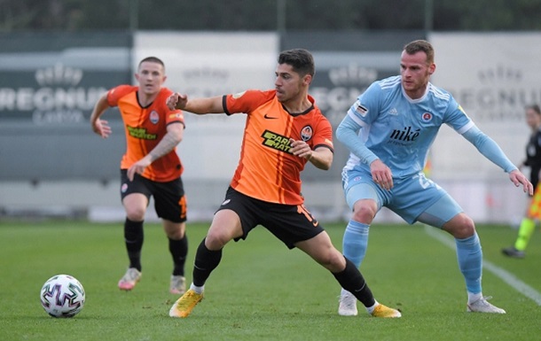 Шахтер уступил братиславскому Словану в контрольном матче