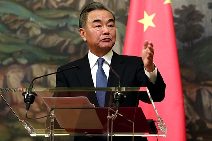 Министр иностранных дел КНР Ван И