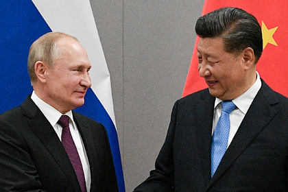 Владимир Путин и Си Цзиньпин