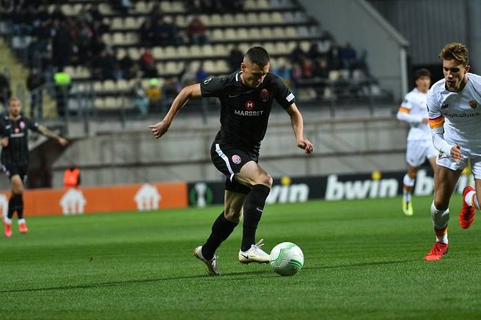 Заря проиграла Роме