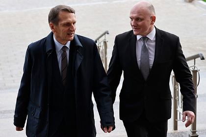 Сергей Нарышкин и Иван Тертель