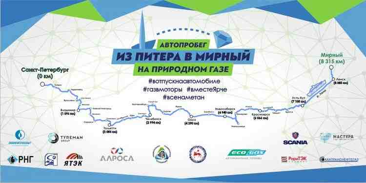 Путешествие из Санкт-Петербурга в Мирный: 3 недели на газовом топливе