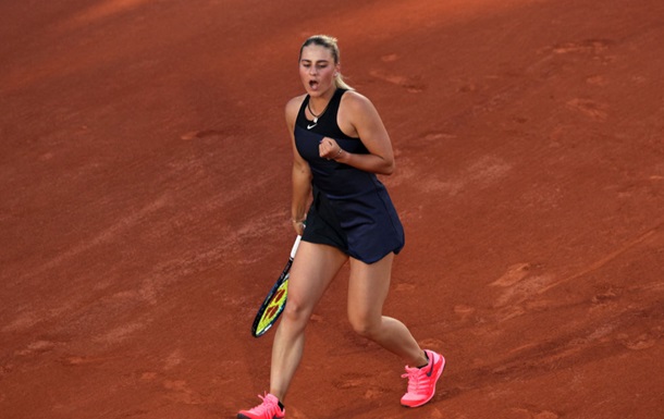 Костюк обыграла Чжэн Сайсай во втором круге Ролан Гаррос