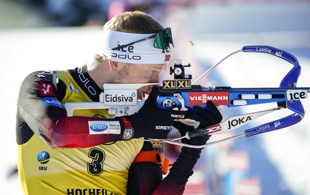 Биатлон: Норвежцы заняли весь подиум, Прима - лучший из украинцев в спринте