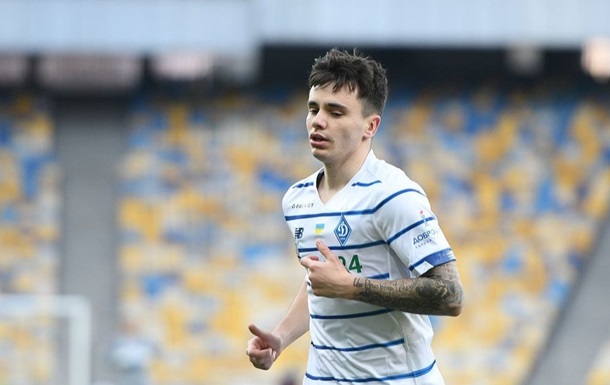 Шапаренко признали лучшим игроком киевского Динамо в сентябре