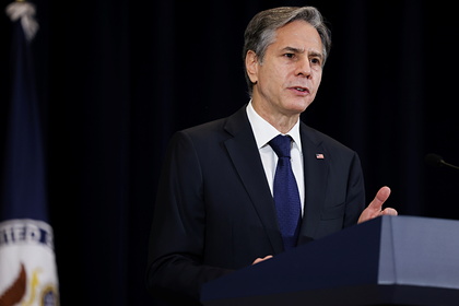 Госсекретарь США Энтони Блинкен