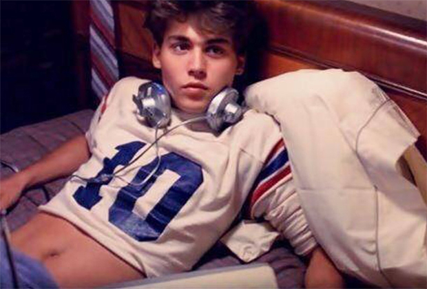 Актер Джонни Депп в фильме «Кошмар на улице Вязов»