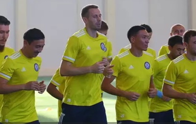 Сборная Казахстана начала подготовку к встрече с Украиной в отборе на ЧМ-2022