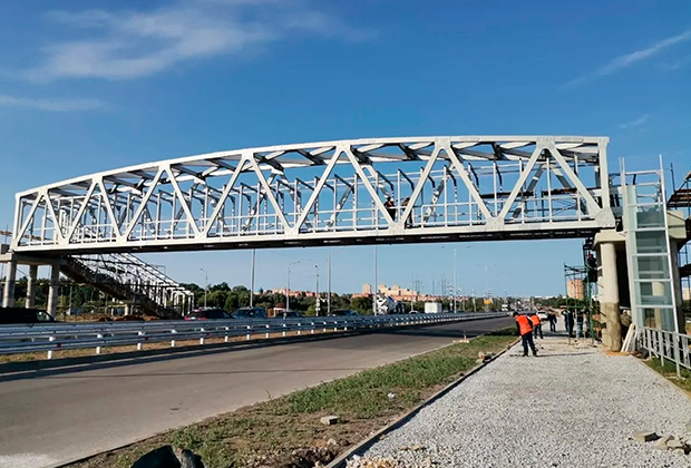 Алюминиевый мост в Туле