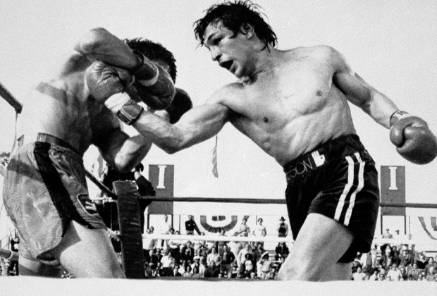 Ким Дук Ку и Рэй Манчини. Во время боя