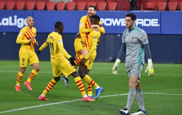 Барселона добыла уверенную победу над Осасуной