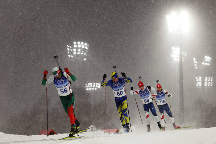 Антон Дудченко во время гонки