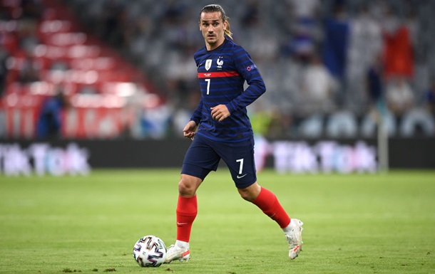 Гризманн вышел на поле в 50-м матче подряд за сборную Франции