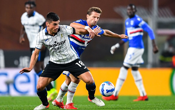 Аталанта с Малиновским одержала волевую победу над Сампдорией