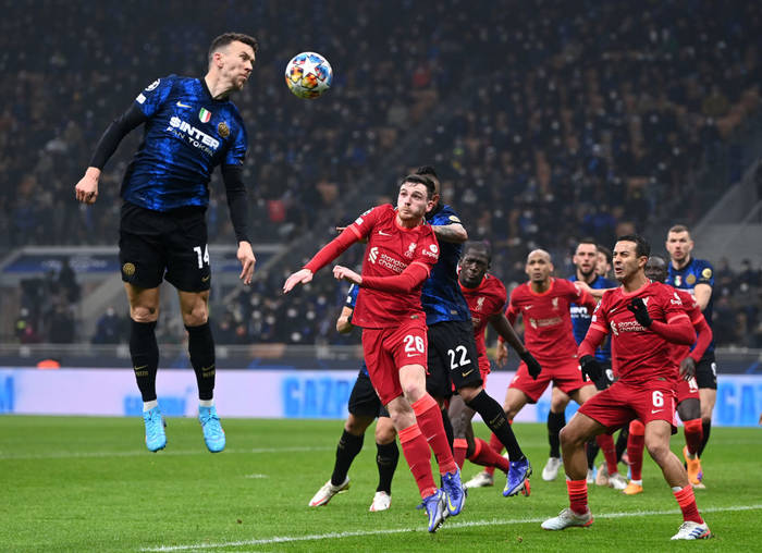 Кадр с матч Интер - Ливерпуль