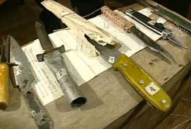 Орудия убийства, которые использовал Сергей Головкин